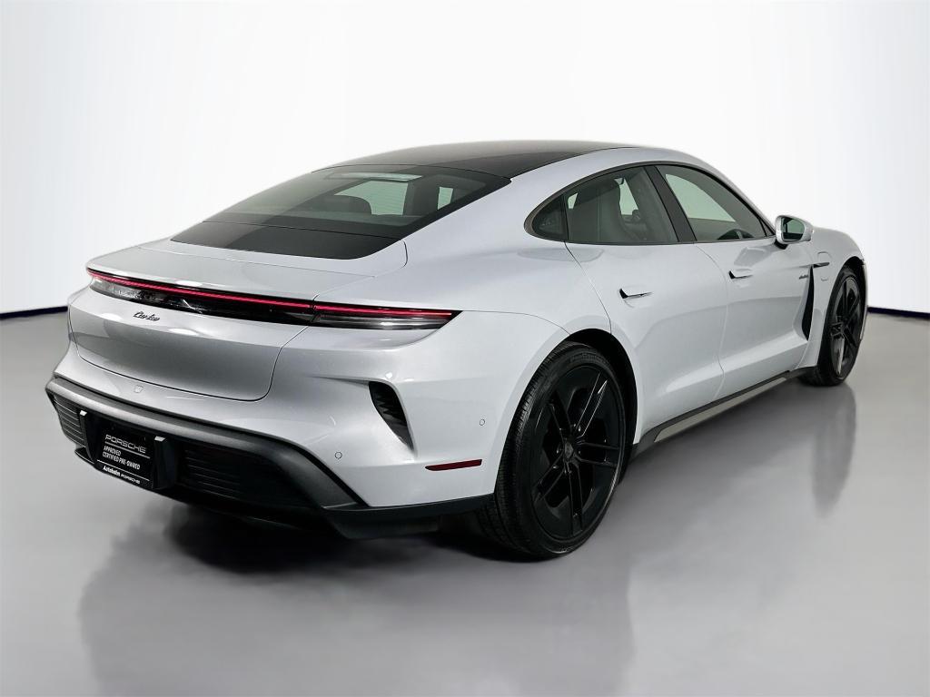 used 2025 Porsche Taycan car, priced at $179,900