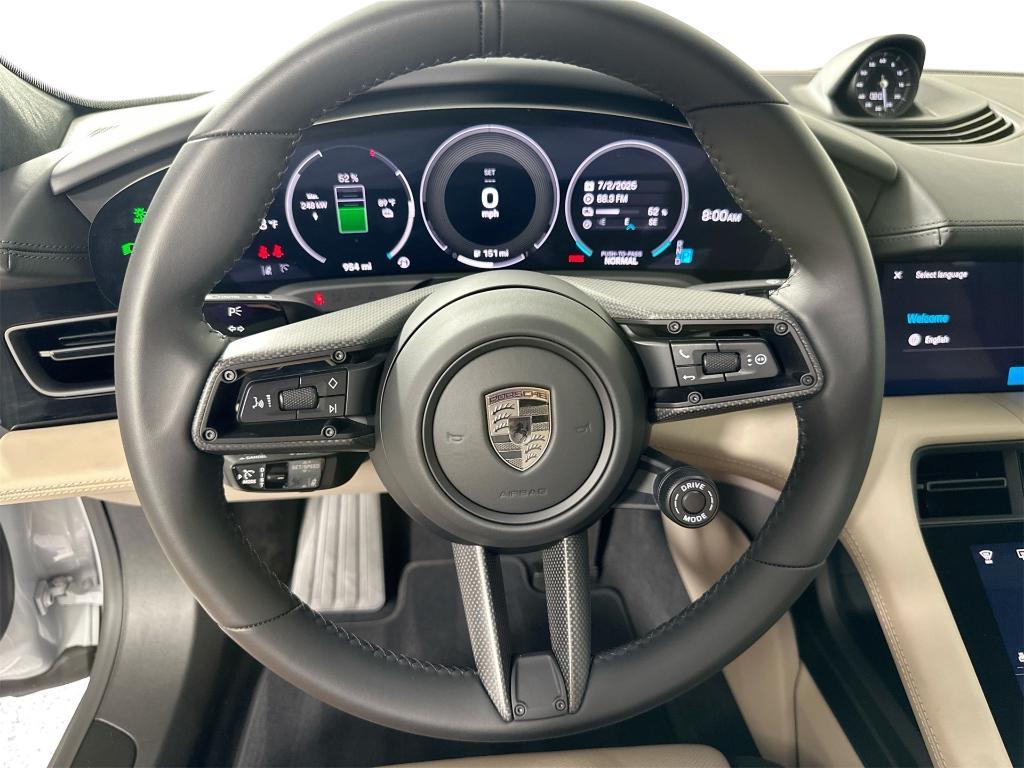 used 2025 Porsche Taycan car, priced at $179,900