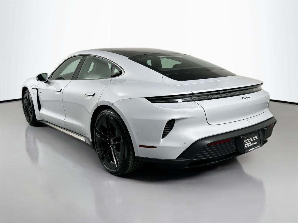 used 2025 Porsche Taycan car, priced at $179,900