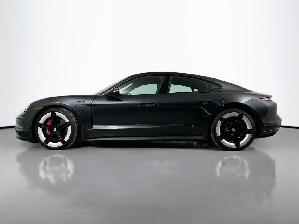 used 2025 Porsche Taycan car, priced at $127,900