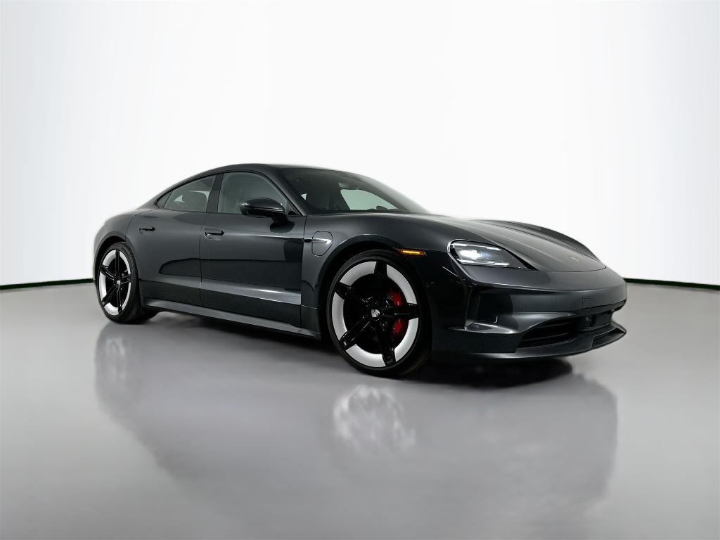used 2025 Porsche Taycan car, priced at $127,900