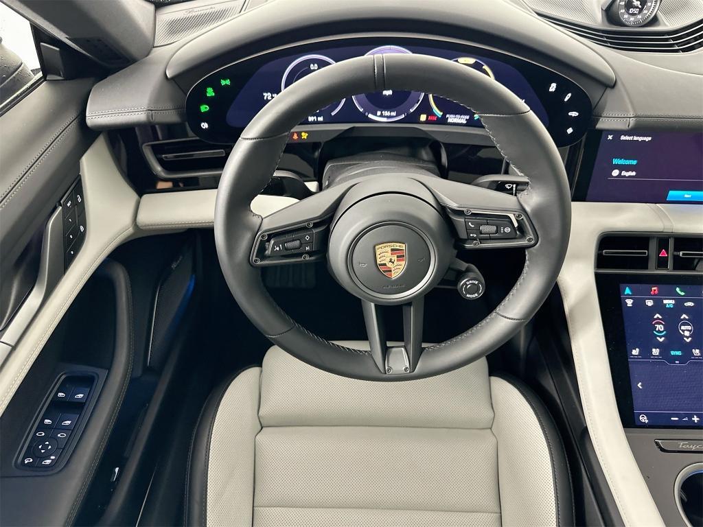 used 2025 Porsche Taycan car, priced at $129,900