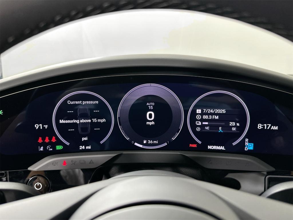 new 2025 Porsche Taycan car, priced at $127,985