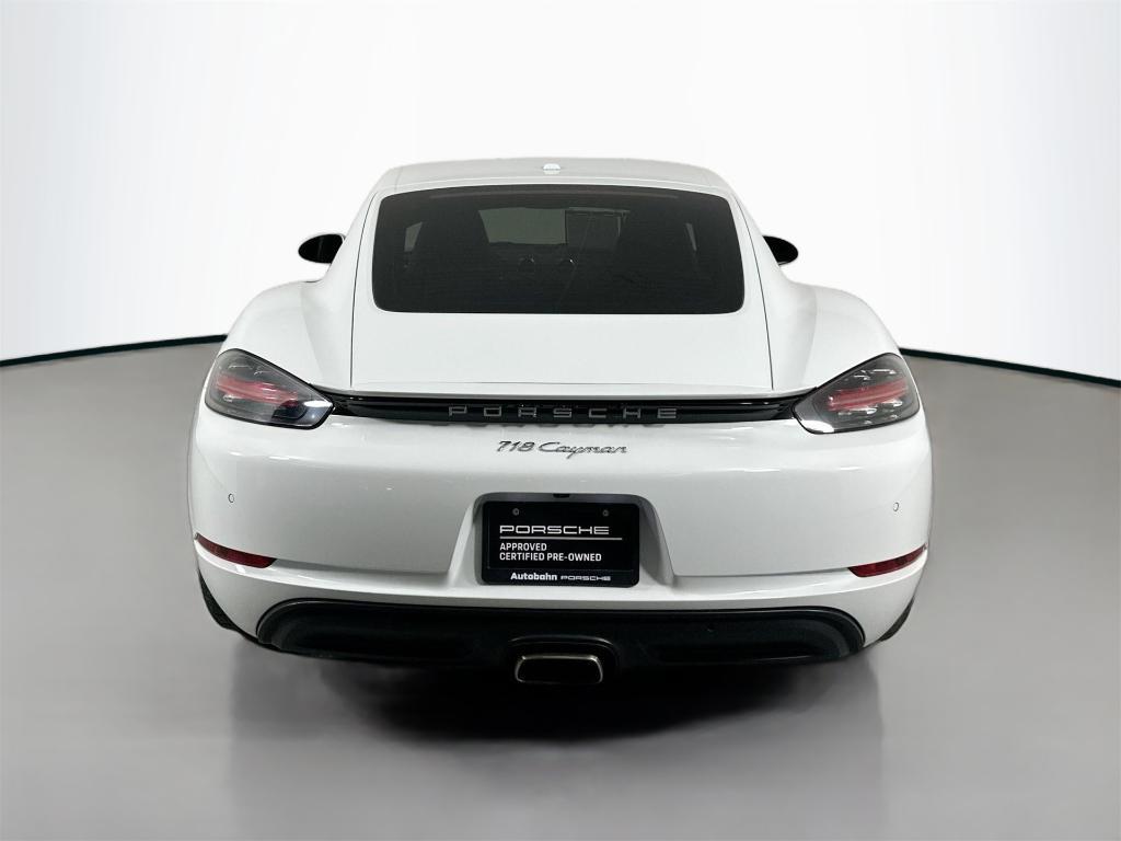 used 2018 Porsche 718 Cayman car, priced at $47,900