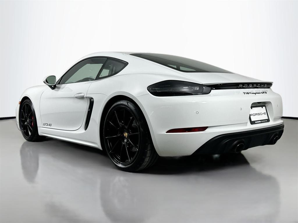 used 2024 Porsche 718 Cayman car, priced at $125,900
