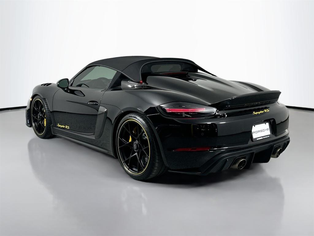 used 2025 Porsche 718 Spyder car, priced at $199,900
