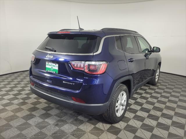 used 2019 Jeep Compass car, priced at $17,295