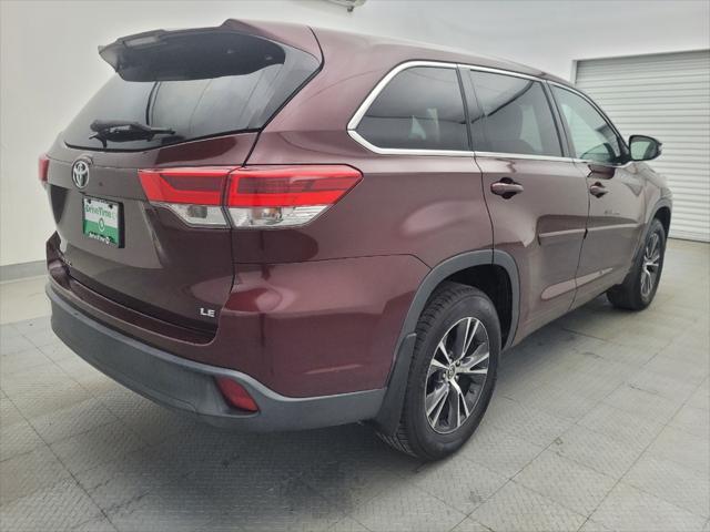 used 2018 Toyota Highlander car, priced at $23,995