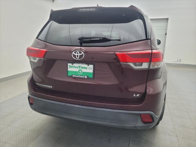 used 2018 Toyota Highlander car, priced at $23,995