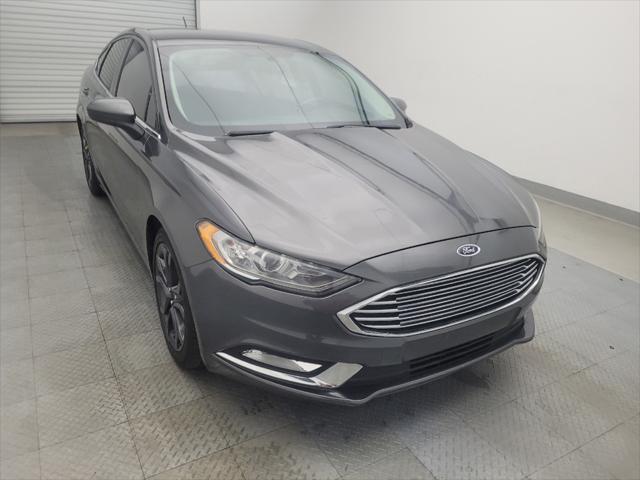 used 2018 Ford Fusion car, priced at $17,895