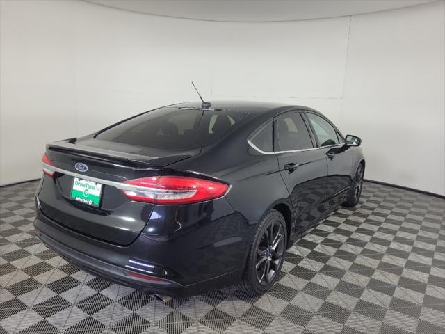 used 2018 Ford Fusion car, priced at $15,795