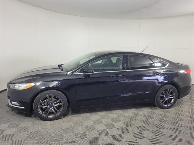 used 2018 Ford Fusion car, priced at $15,795