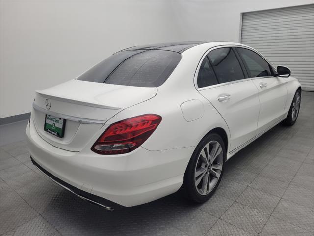 used 2018 Mercedes-Benz C-Class car, priced at $20,895