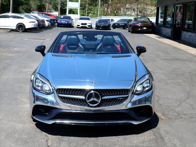 used 2018 Mercedes-Benz AMG SLC 43 car, priced at $35,700