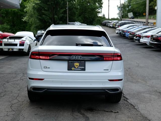used 2022 Audi Q8 car, priced at $53,800