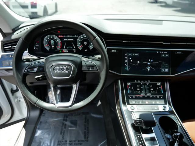 used 2022 Audi Q8 car, priced at $53,800
