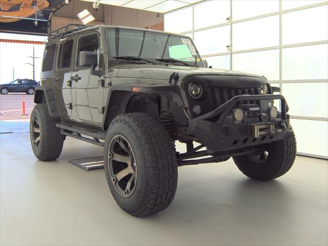 used 2015 Jeep Wrangler Unlimited car, priced at $22,500