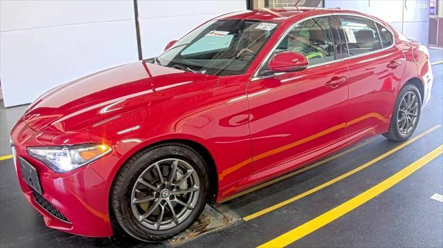 used 2018 Alfa Romeo Giulia car, priced at $21,900