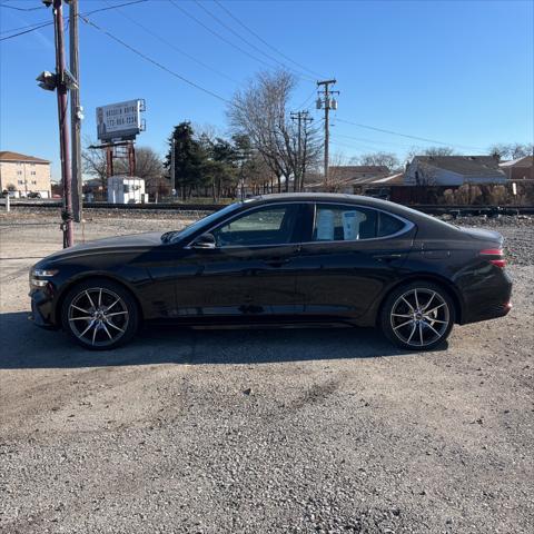 used 2022 Genesis G70 car, priced at $28,800