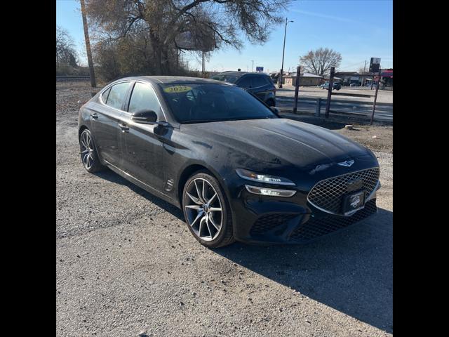 used 2022 Genesis G70 car, priced at $28,800