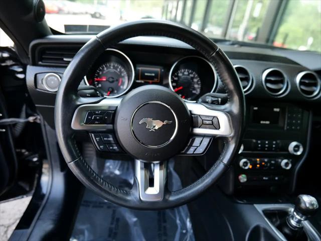 used 2018 Ford Mustang car, priced at $21,500