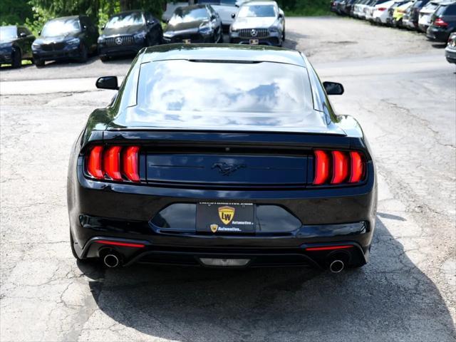 used 2018 Ford Mustang car, priced at $21,500