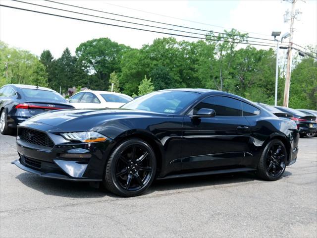 used 2018 Ford Mustang car, priced at $21,500