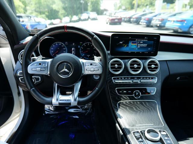 used 2020 Mercedes-Benz AMG C 43 car, priced at $42,700