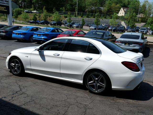 used 2020 Mercedes-Benz AMG C 43 car, priced at $42,700