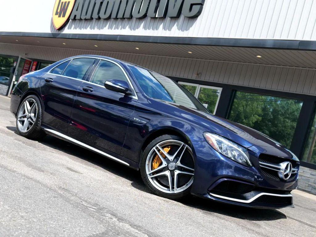 used 2015 Mercedes-Benz C-Class car, priced at $48,800