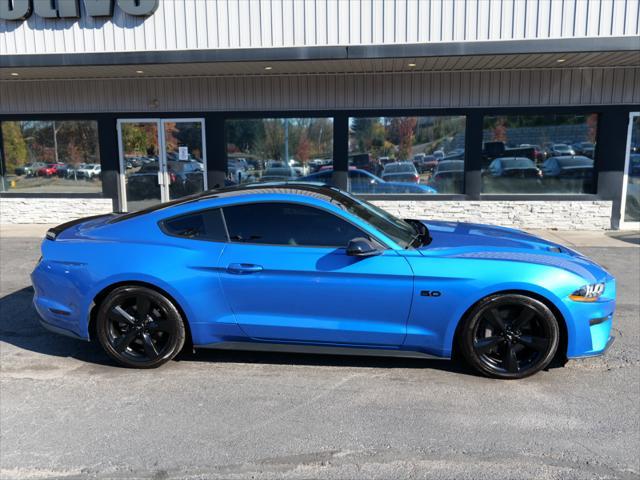 used 2021 Ford Mustang car, priced at $39,800