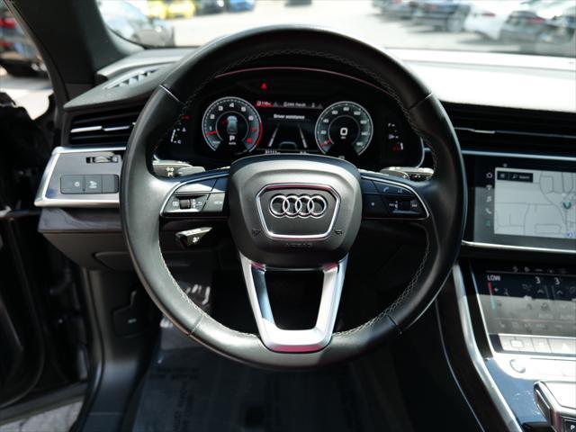 used 2021 Audi Q8 car, priced at $46,900