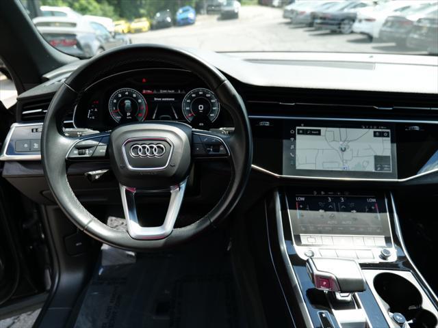 used 2021 Audi Q8 car, priced at $46,900