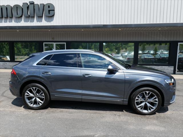 used 2021 Audi Q8 car, priced at $46,900