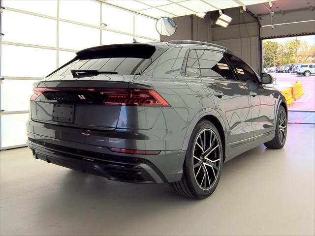 used 2020 Audi Q8 car, priced at $44,500