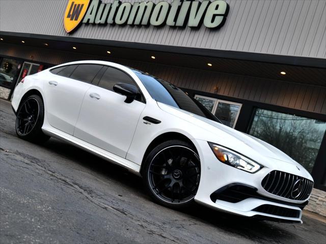 used 2021 Mercedes-Benz AMG GT car, priced at $72,000