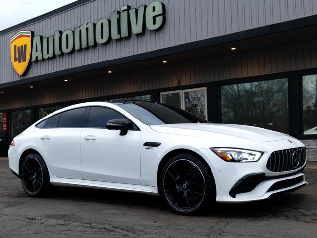 used 2021 Mercedes-Benz AMG GT car, priced at $72,000