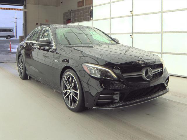 used 2020 Mercedes-Benz AMG C 43 car, priced at $36,900