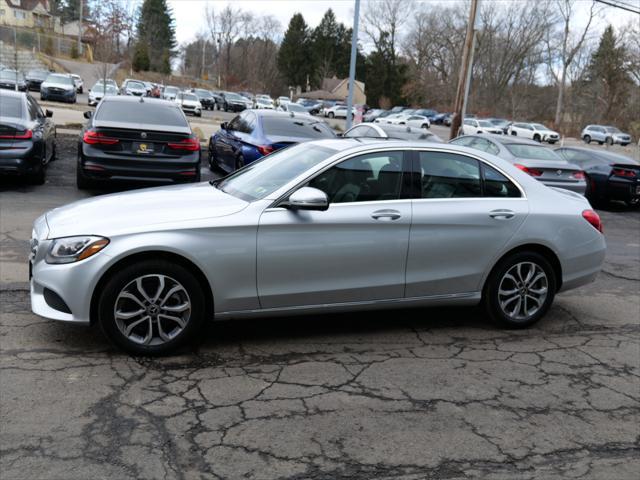 used 2018 Mercedes-Benz C-Class car, priced at $17,999