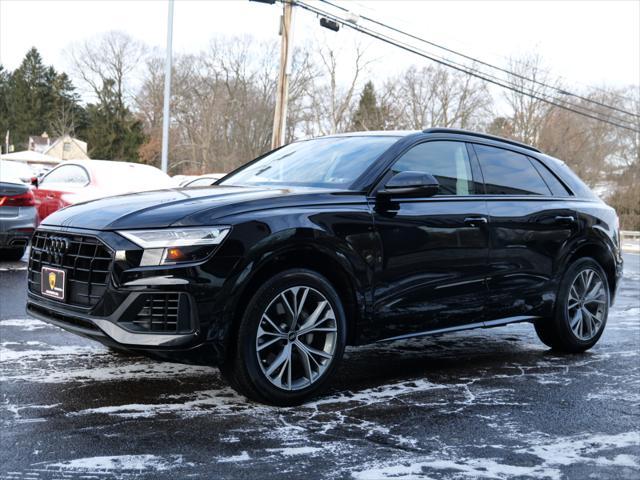 used 2021 Audi Q8 car, priced at $46,500