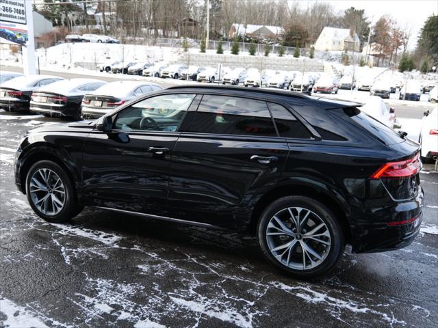 used 2021 Audi Q8 car, priced at $46,500