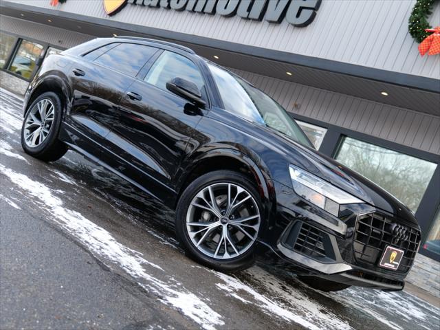 used 2021 Audi Q8 car, priced at $47,500