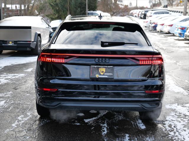 used 2021 Audi Q8 car, priced at $46,500