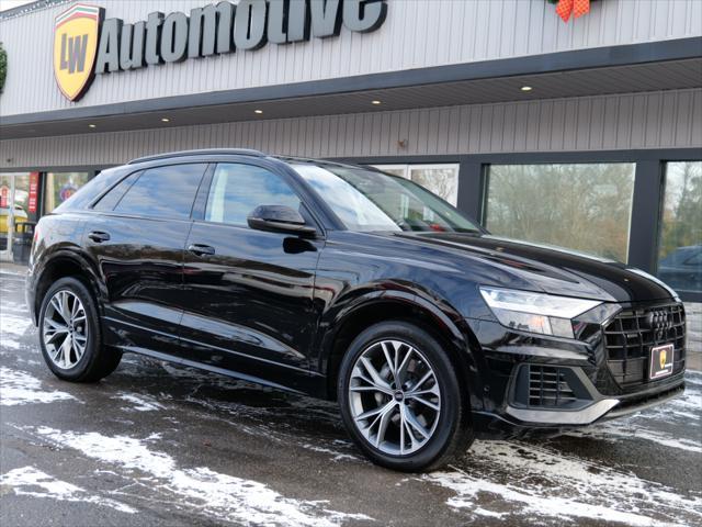 used 2021 Audi Q8 car, priced at $46,500