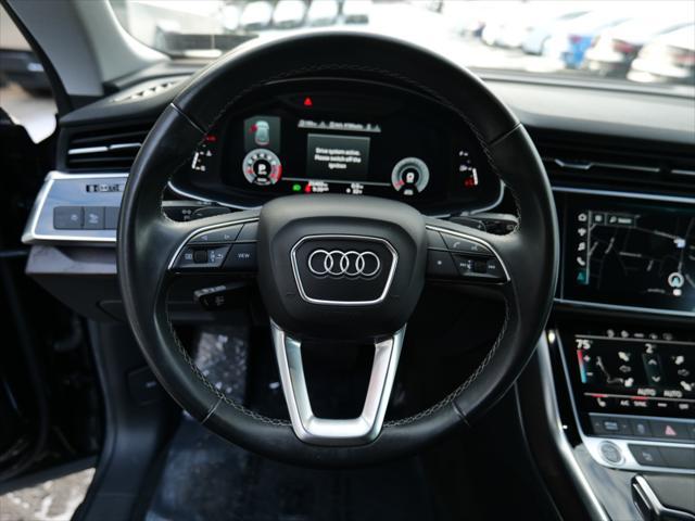 used 2021 Audi Q8 car, priced at $46,500