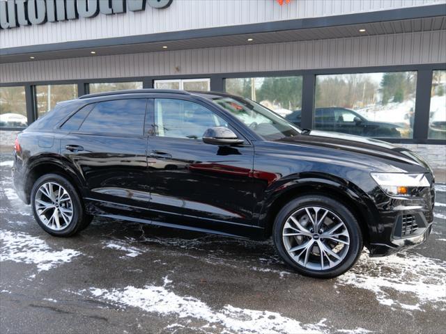 used 2021 Audi Q8 car, priced at $46,500