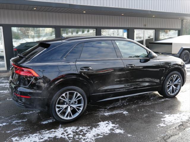 used 2021 Audi Q8 car, priced at $46,500