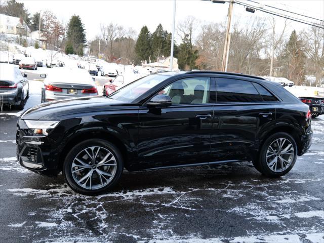 used 2021 Audi Q8 car, priced at $46,500