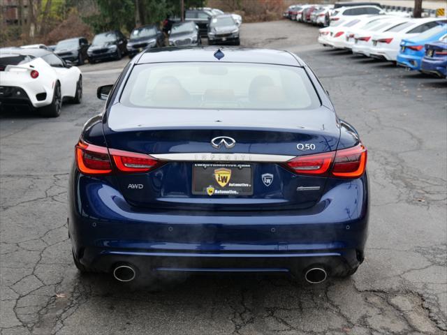 used 2021 INFINITI Q50 car, priced at $35,900