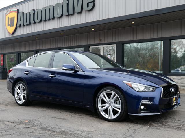 used 2021 INFINITI Q50 car, priced at $35,900